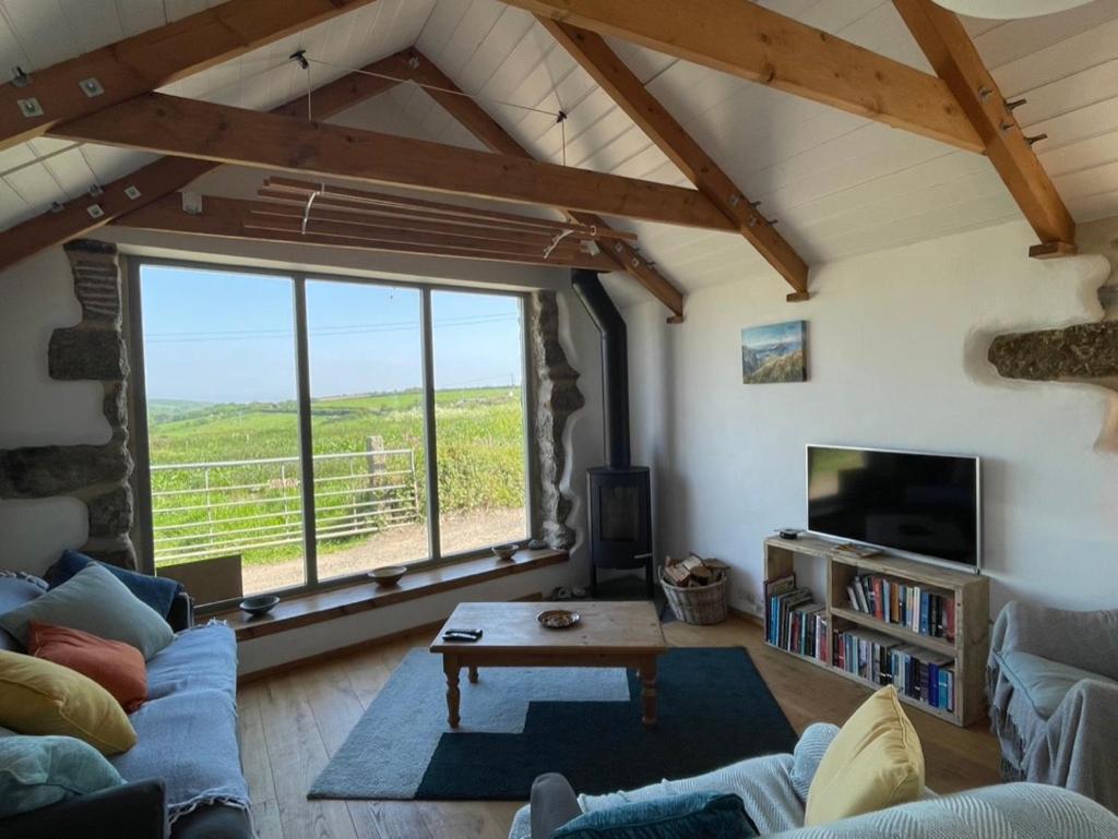 Trengothal Barn Apartment Порткърно Екстериор снимка